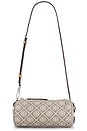 view 1 of 4 T Monogram Utility Cylinder Bag in Gray