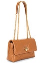 view 3 of 5 Kira Diamond Quilt Small Convertible Shoulder Bag in Classic Chestnut
