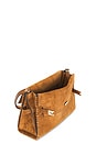 view 4 of 4 Lee Radziwill Petite Suede Fringe Mini Top Handle Bag in Wild Tobacco
