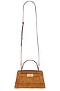 view 1 of 5 Lee Radziwill Fringe Mini Top Handle Bag in Wild Tobacco