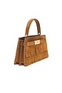 view 4 of 5 Lee Radziwill Fringe Mini Top Handle Bag in Wild Tobacco