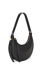 view 3 of 5 Romy Half Moon Bag in Black
