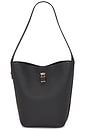 view 1 of 4 Lock Slim Bucket Bag in Black
