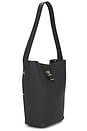 view 3 of 4 Lock Slim Bucket Bag in Black