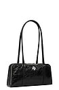 view 2 of 4 Small Marshmallow Satchel in Black
