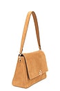 view 4 of 5 Charlie Suede Shoulder Bag in Toffee