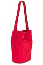 view 3 of 4 SAC SEAU SUEDE SLIM HOBO in Toucan Red