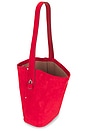view 4 of 4 SAC SEAU SUEDE SLIM HOBO in Toucan Red