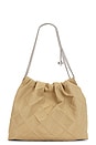 view 2 of 4 Fleming Nylon Hobo Bag in Praline