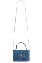 view 1 of 5 Petite Double Bag in Black in Blue