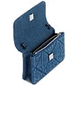view 5 of 5 Petite Double Bag in Black in Blue