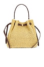 view 2 of 6 Romy Straw Bucket Bag in Natural