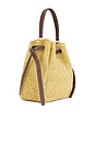 view 4 of 6 Romy Straw Bucket Bag in Natural