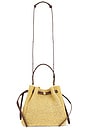 view 6 of 6 Romy Straw Bucket Bag in Natural