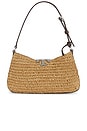view 2 of 4 Eleanor Straw Slim Shoulder Bag in Honeycomb