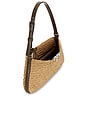 view 4 of 4 Eleanor Straw Slim Shoulder Bag in Honeycomb
