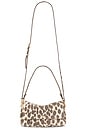 view 1 of 5 Charlie Suede Small Shoulder Bag in Leopard Spots