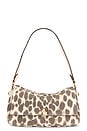 view 2 of 5 Charlie Suede Small Shoulder Bag in Leopard Spots