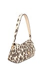 view 4 of 5 Charlie Suede Small Shoulder Bag in Leopard Spots