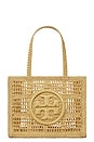 view 1 of 5 Ella Hand Crocheted Small Tote in Natural
