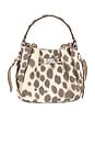 view 2 of 5 BOLSO HEBILLA ROMY SUEDE MINI in Cheetah Spots