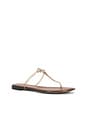 view 2 of 5 Mini Miller Jelly Sandal in Transparent Almond Flour