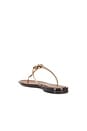 view 3 of 5 Mini Miller Jelly Sandal in Transparent Almond Flour