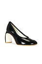 view 2 of 5 Peep Toe Pump in Perfect Black