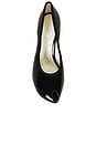 view 4 of 5 Peep Toe Pump in Perfect Black