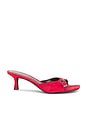 view 1 of 5 Lock Kitten Heel Sandal in Toucan Red