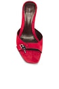 view 5 of 5 Lock Kitten Heel Sandal in Toucan Red