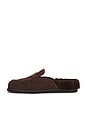view 6 of 5 Leelee Shearling Mule in Dark Cocoa