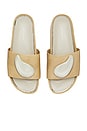 view 3 of 4 Patos Platform Slide in Chateau Gray & Silver