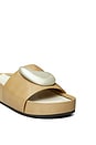 view 4 of 4 Patos Platform Slide in Chateau Gray & Silver