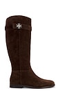 view 1 of 5 T Lock Riding Boot in Dark Cocoa