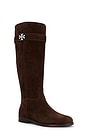 view 2 of 5 T Lock Riding Boot in Dark Cocoa