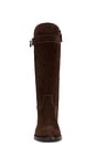view 4 of 5 T Lock Riding Boot in Dark Cocoa