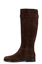 view 5 of 5 T Lock Riding Boot in Dark Cocoa