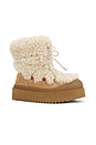 view 2 of 5 Mellow Shearling Boot in Buttermilk & Light Chestnut