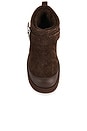 view 4 of 5 Mellow Shearling Platform Boot in Dark Cocoa & Silver