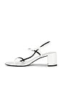 view 5 of 5 SANDALIA GIGI HEEL in Bianco