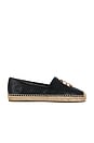 view 1 of 5 Eleanor Espadrille in Perfect Black & Gold