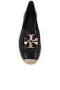 view 4 of 5 Eleanor Espadrille in Perfect Black & Gold