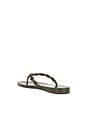 view 3 of 5 Gemini Link Jelly Flip Flop in Moss Rock