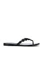 view 1 of 5 CHANCLAS GEMINI in Black
