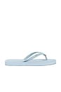 view 1 of 5 CHANCLAS KIRA PADDED in Aria Blue & Silver