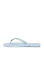 view 5 of 5 CHANCLAS KIRA PADDED in Aria Blue & Silver