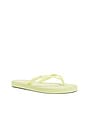 view 2 of 5 CHANCLAS KIRA PADDED in Soft Yellow