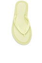view 4 of 5 CHANCLAS KIRA PADDED in Soft Yellow