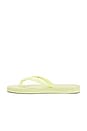 view 5 of 5 CHANCLAS KIRA PADDED in Soft Yellow